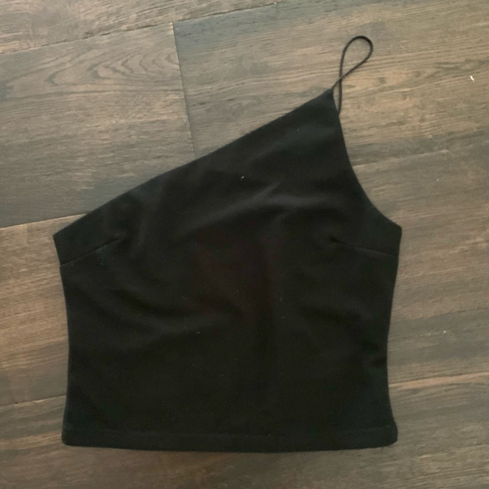 Princess Polly black one shoulder top
